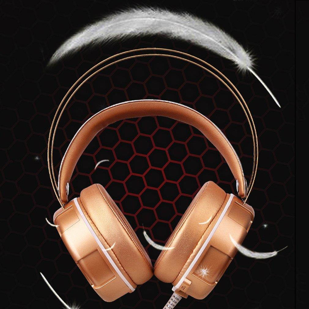 G3 Professional Headset With Super Bass Music Headband Noise Cancealing Headphone with Microphone Colorful LED Light