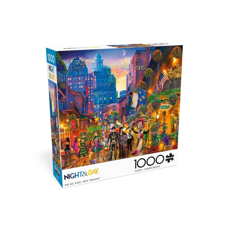 Buffalo Games Night and Day: The Big Easy Jigsaw Puzzle - 1000pc