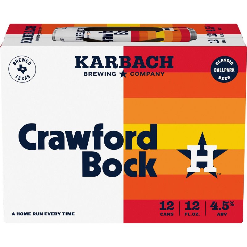 Karbach Crawford Bock Beer - 12pk/12 fl oz Can