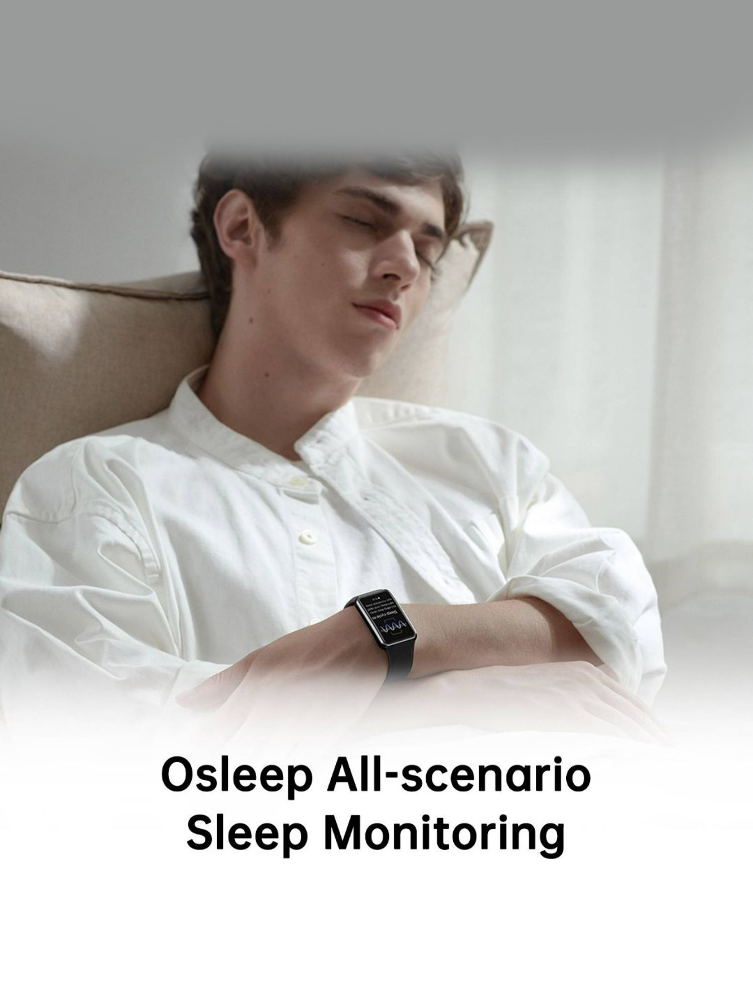 Oppo Watch Free 1.64 AMOLED Display Smartwatch 14 Days Long Battery Life (Black)