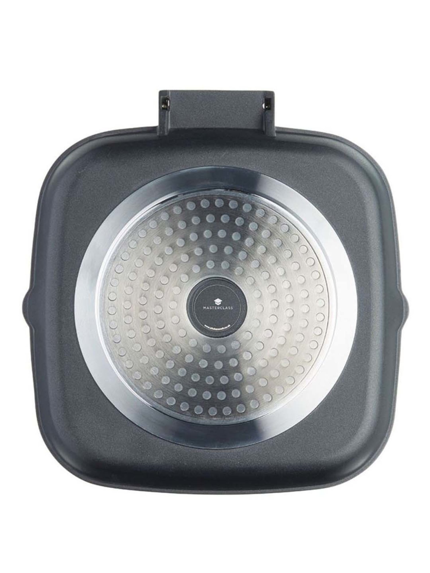 MasterClass Grey Medium Aluminium Grill Pan - 24 cm