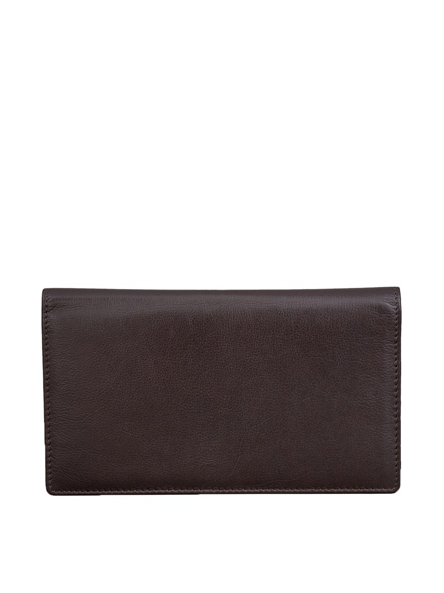 Mai Soli Antique Brown Solid Passport Holder