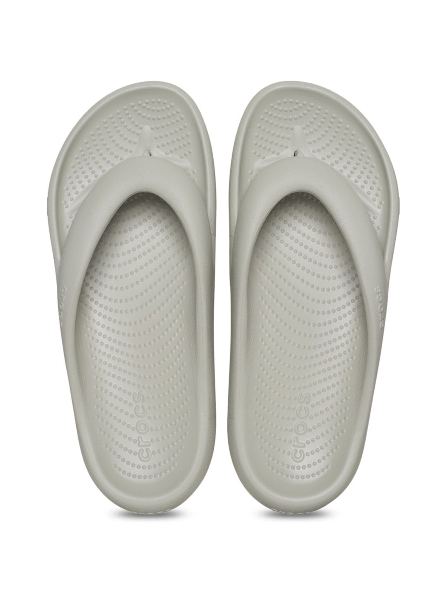 Crocs Men's Mellow Grey Flip Flops