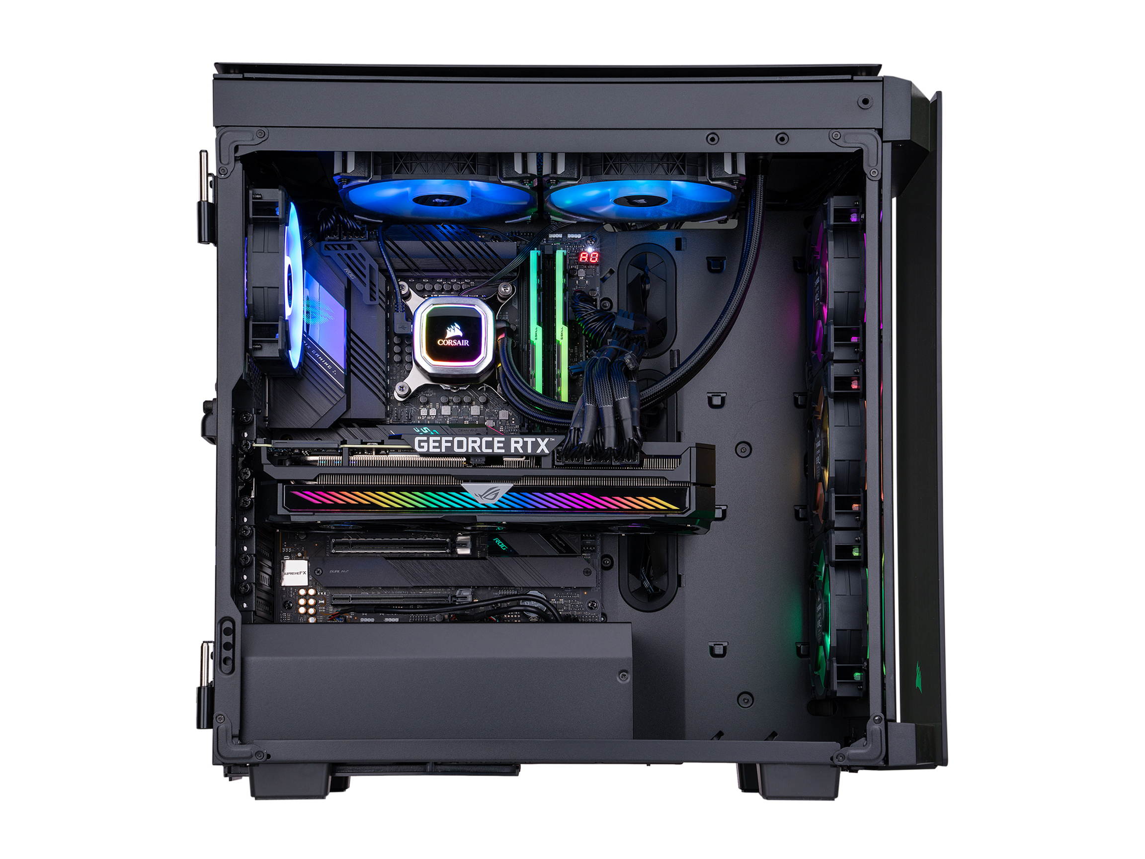 ABS Legend Gaming PC - Intel i9 11900K - ASUS ROG STRIX GeForce RTX 3090 O24GB - G.Skill TridentZ RGB 32GB DDR4 3200MHz - 2TB Intel 670P M.2 NVMe - Corsair H115i RGB Platinum 280MM - Windows 10 Pro