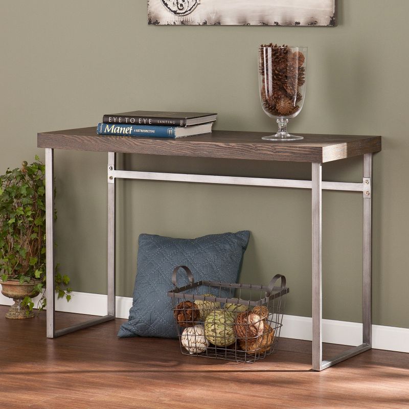 Mixed Material Console Table - Aiden Lane