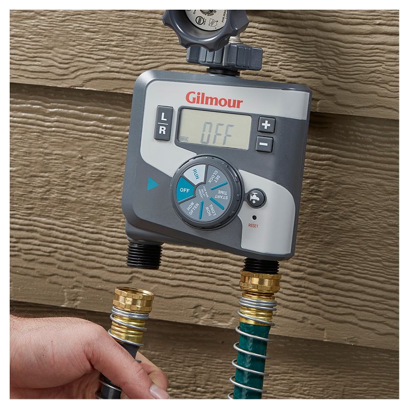 Gilmour Dual Outlet Electronic Water Timer