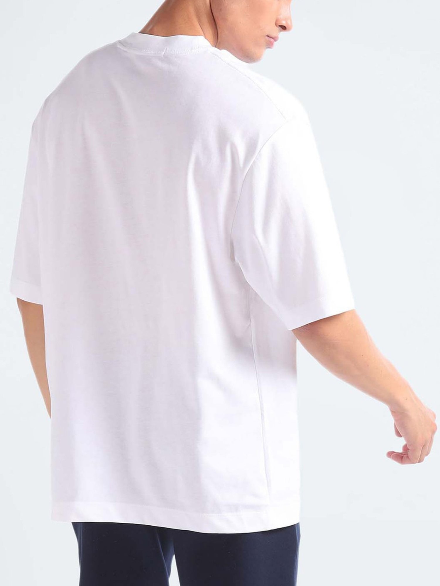Calvin Klein Jeans Bright White Graphic Boxy Fit T-Shirt