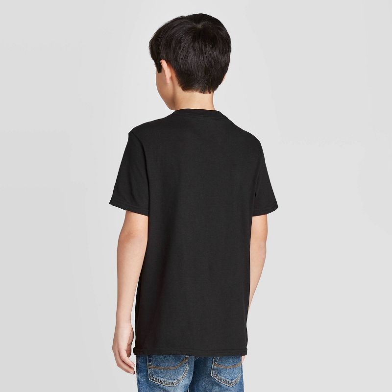 Boys' Marvel 80th Hulk Graphic T-Shirt with Mini Funko POP - Black XL