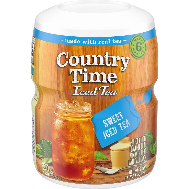 Country Time Iced Tea - Sweet Tea - 18.5oz Cannister