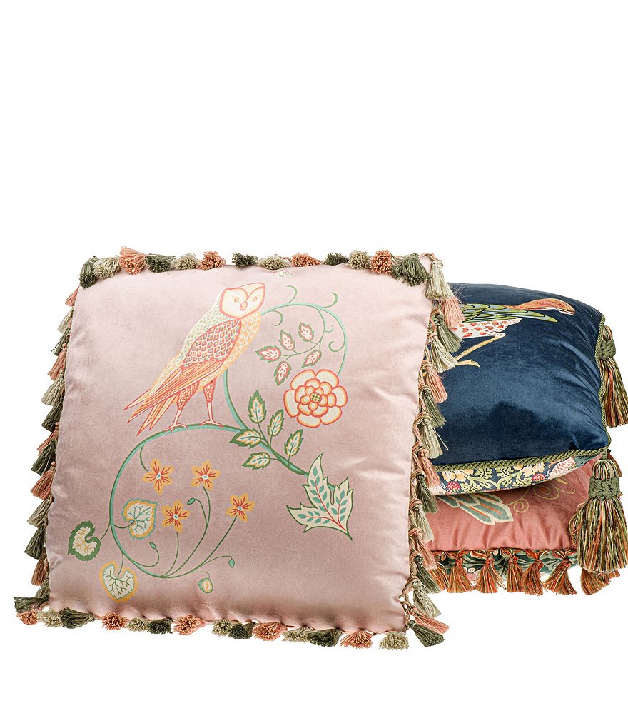 Edgehill Collection Hand-Woven Rattan Market Basket