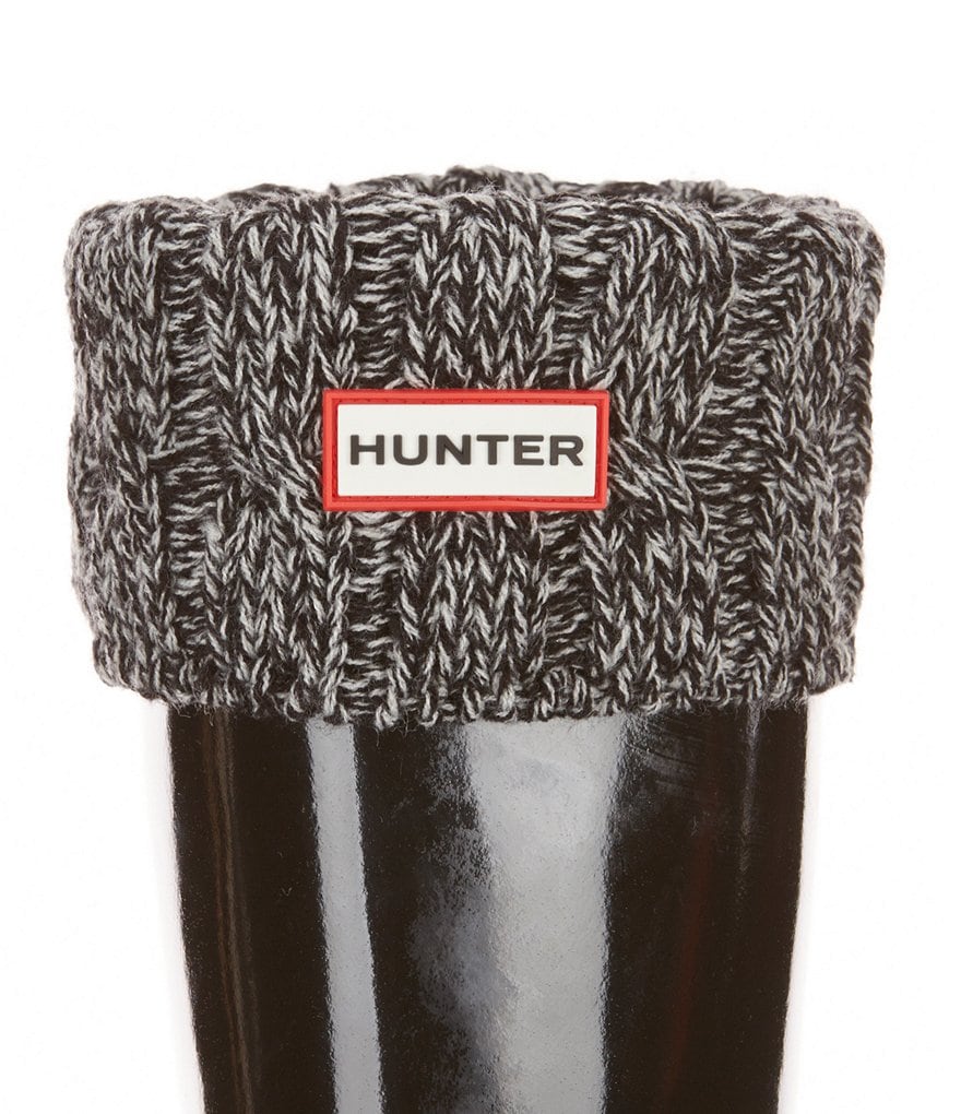 Hunter Original Six-Stitch Cable Short Boot Socks