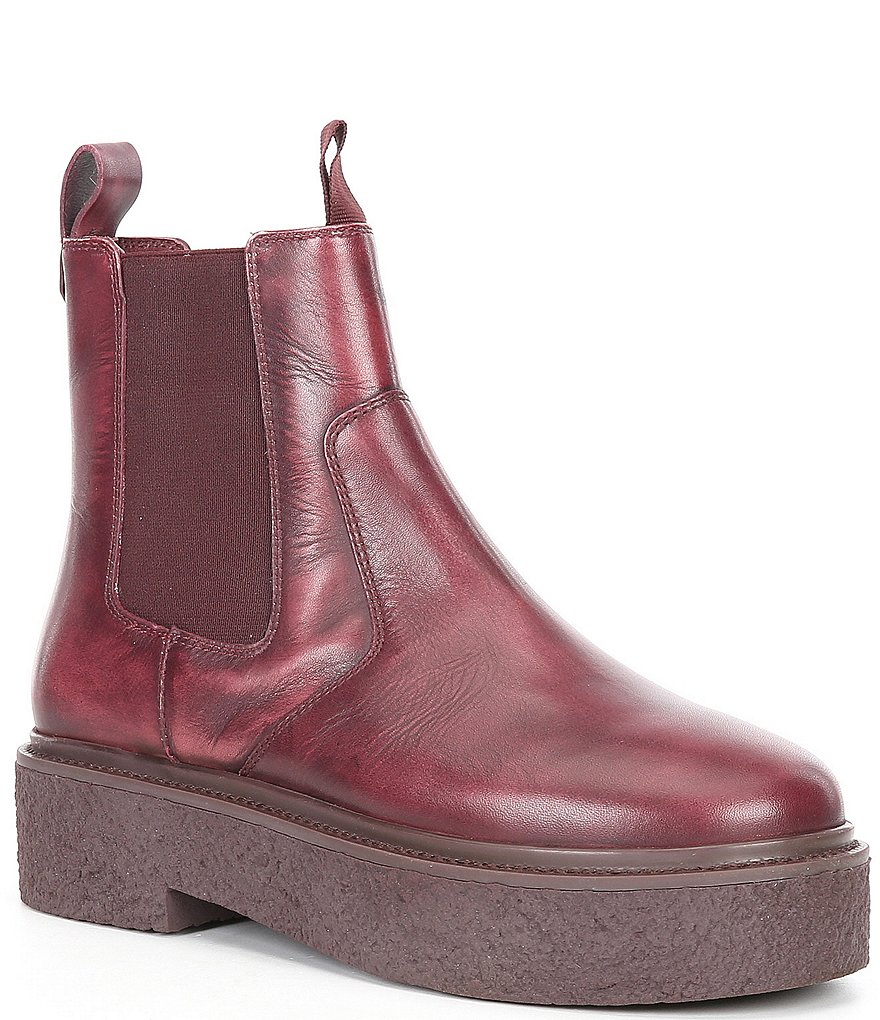 Free People Carmel Leather Chelsea Boots