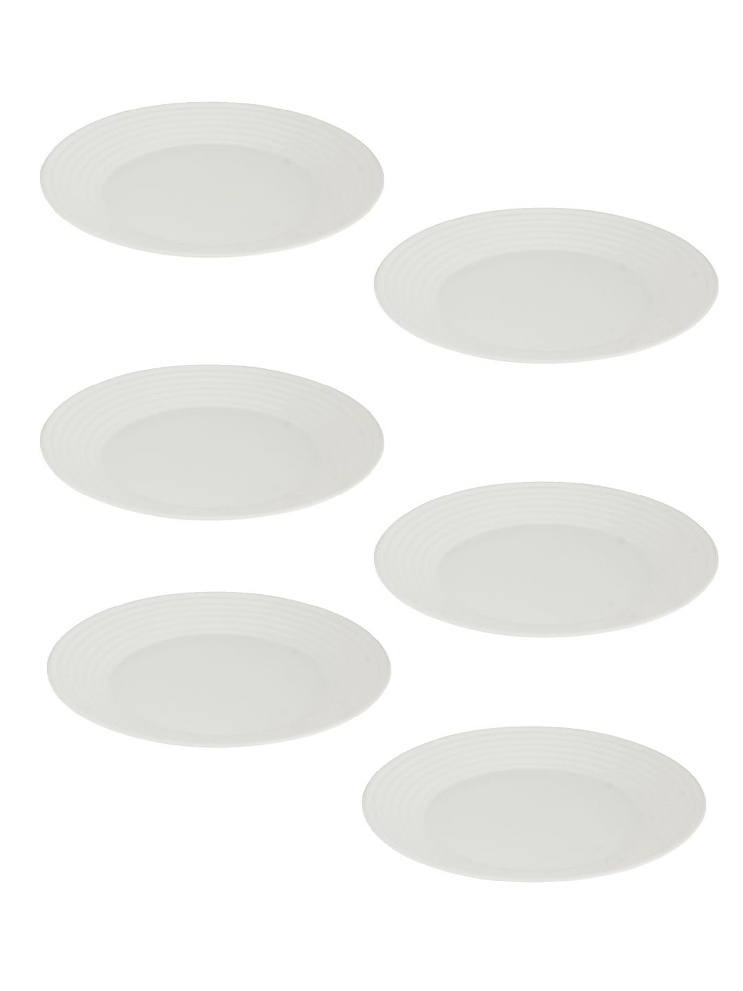 Luminarc Harena White Opalware Dinner Plates - Set of 6