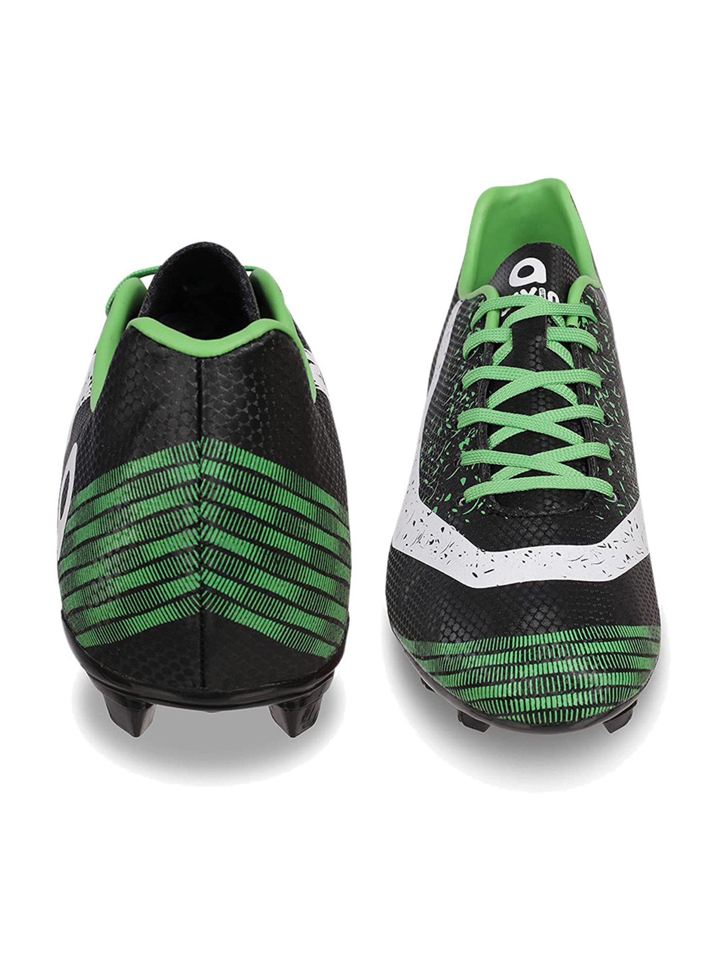 AIVIN Men's Uplift Black Football Shoes