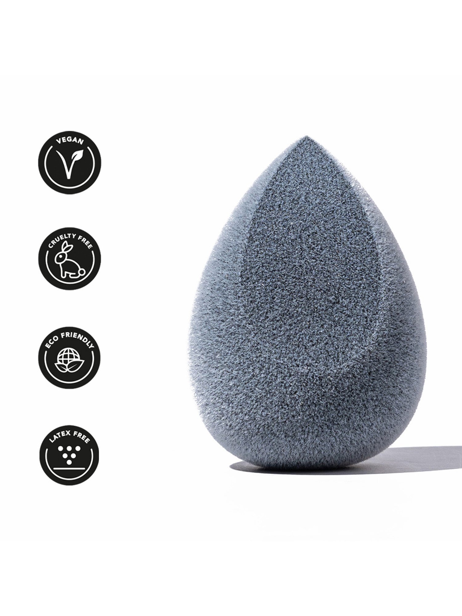 Simply Nam Velvet Microfiber Makeup Sponge Black Sapphire - 10 gm