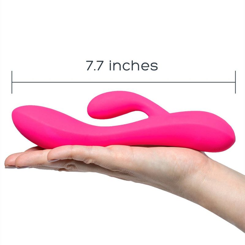 plusOne Waterproof Rechargeable Dual Vibrating Massager