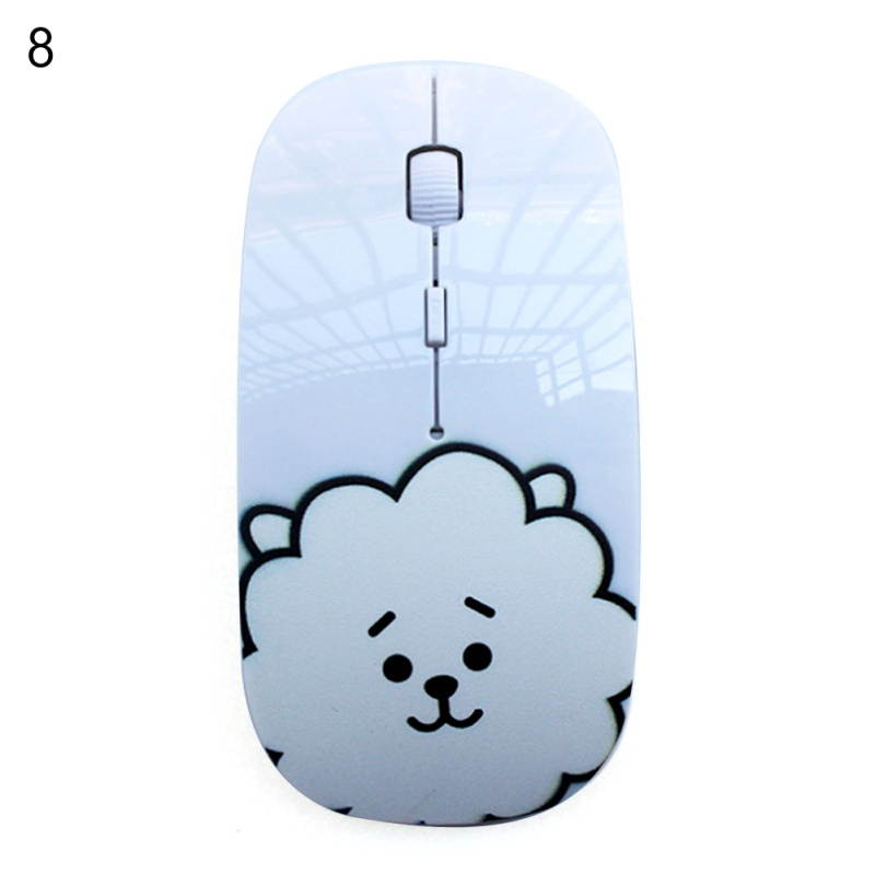 BTS Notebook Desktop Accessory Part Gaming Wireless Mouse for Computer Laptop PC