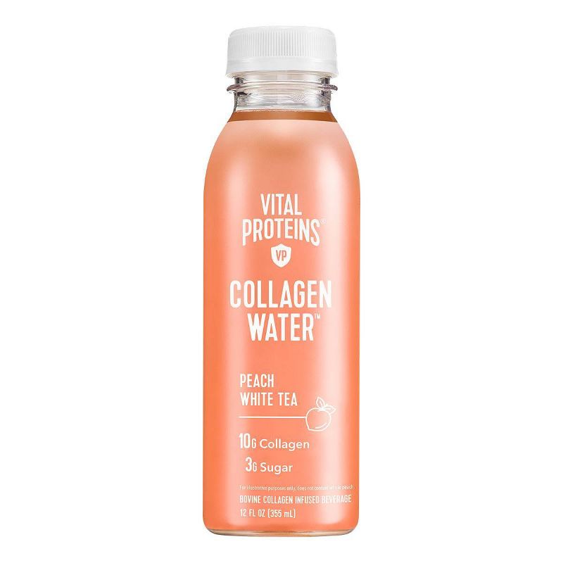 Vital Proteins Peach White Tea Collagen Water - 12 fl oz Bottle
