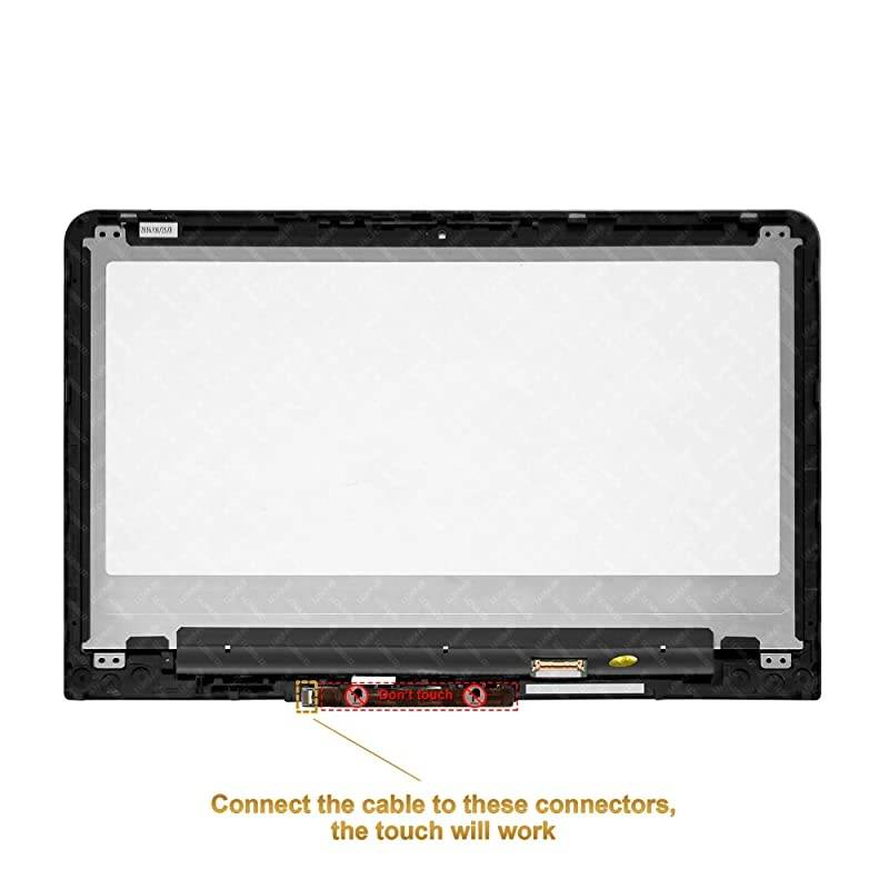 Replacement 133 inch FHD LED LCD Touch Screen Digitizer Assembly Bezel with Board for HP Pavilion x360 m3u000 m3u100 m3u001dx m3u002dx m3u003dx m3u101dx m3u103dx m3u105dx 1920x1080