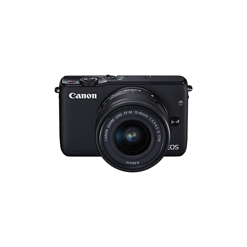 EOS M10 Mirrorless Camera Kit with EF-M 15-45mm Image Stabilization STM Lens Kit