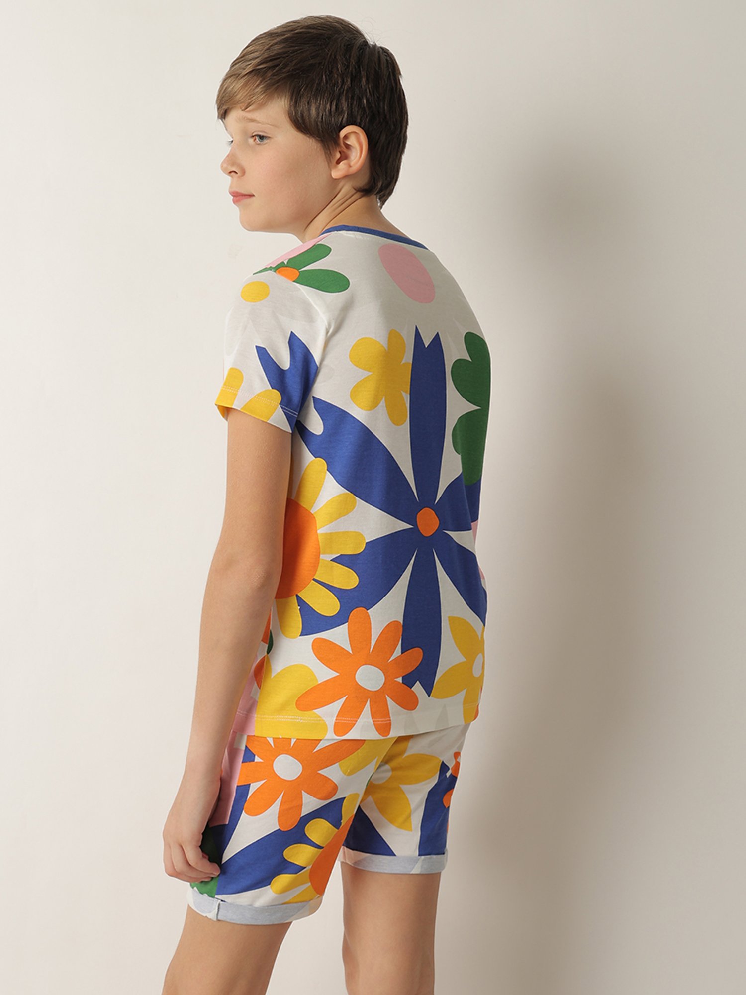 Jack & Jones Junior White Printed T-Shirt