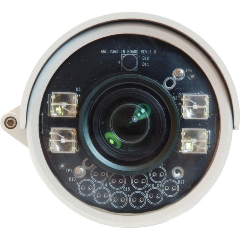 LevelOne FCS-5043 2 Megapixel Network Camera - 98.43 ft Night Vision - H.264, MPEG-4, Motion JPEG - 1920 x 1080 - 3x Optical - CMOS