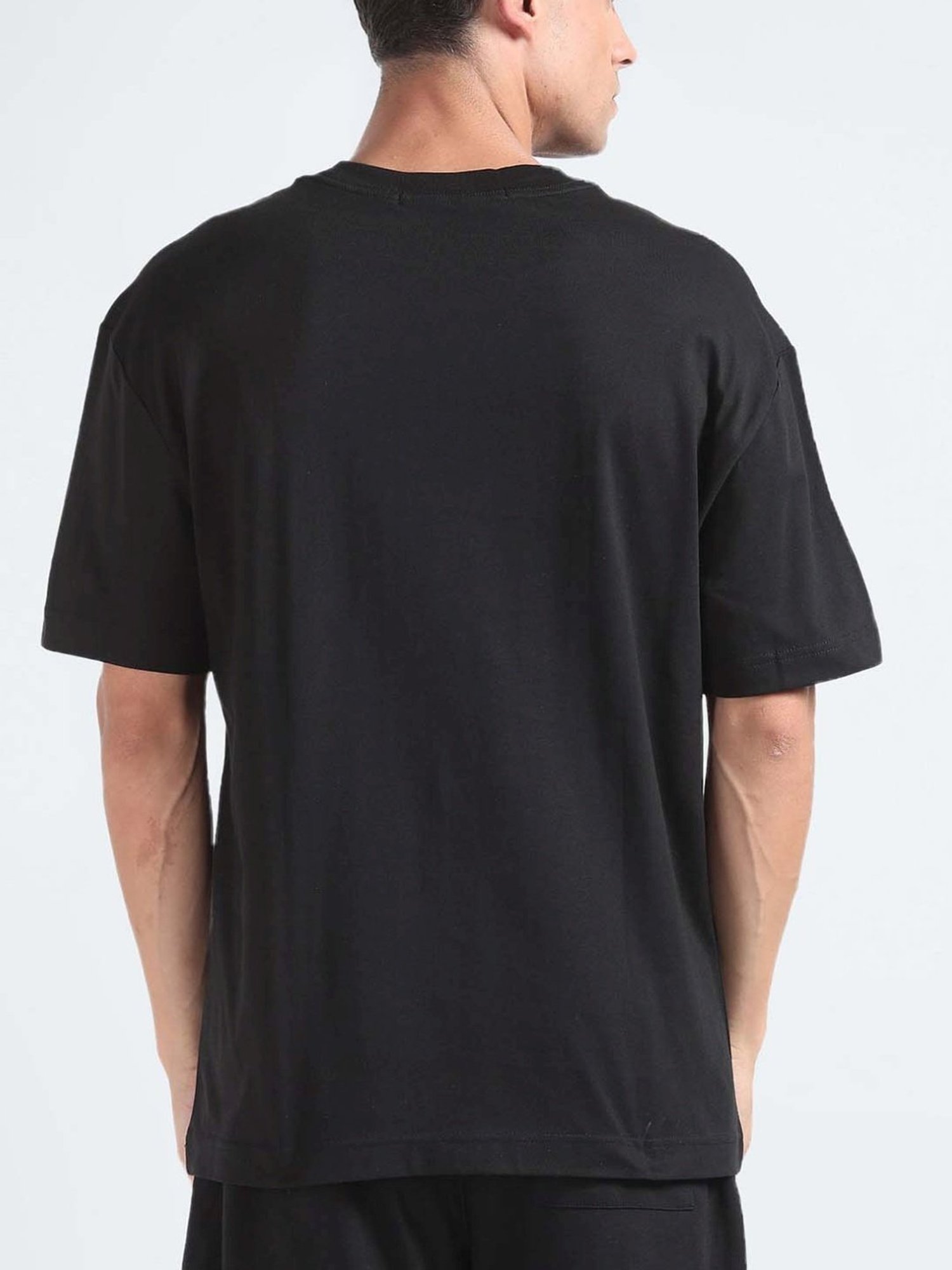 Calvin Klein Jeans Black Graphic Comfort Fit T-Shirt