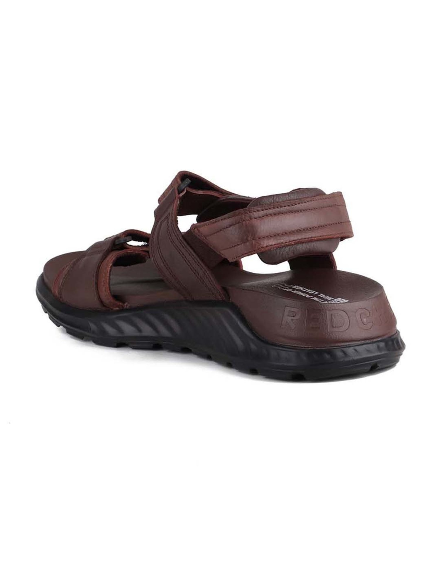 Red Chief Men's Brown Back Strap Sandals