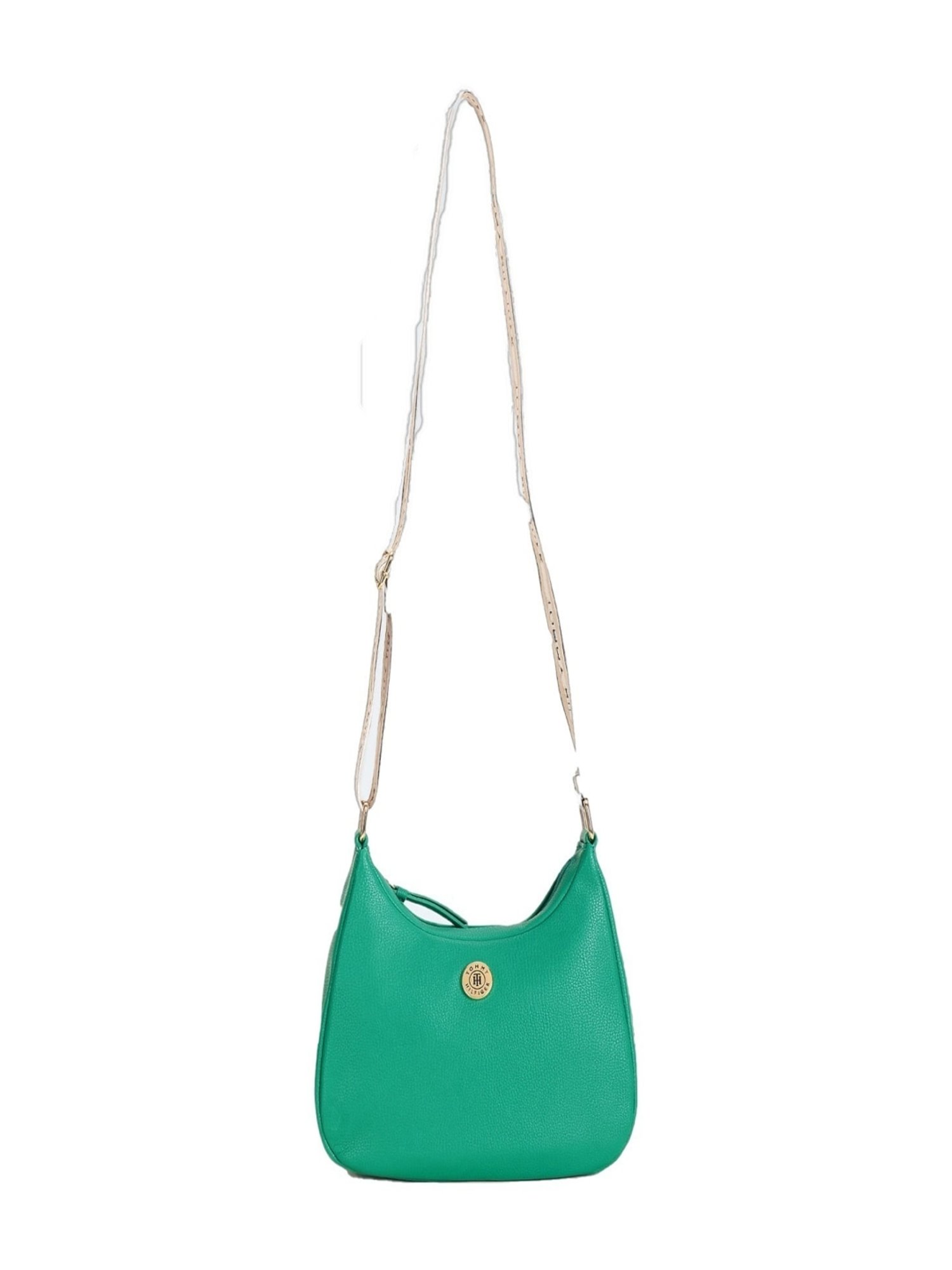 Tommy Hilfiger Olympic Green Medium Hobo Bag