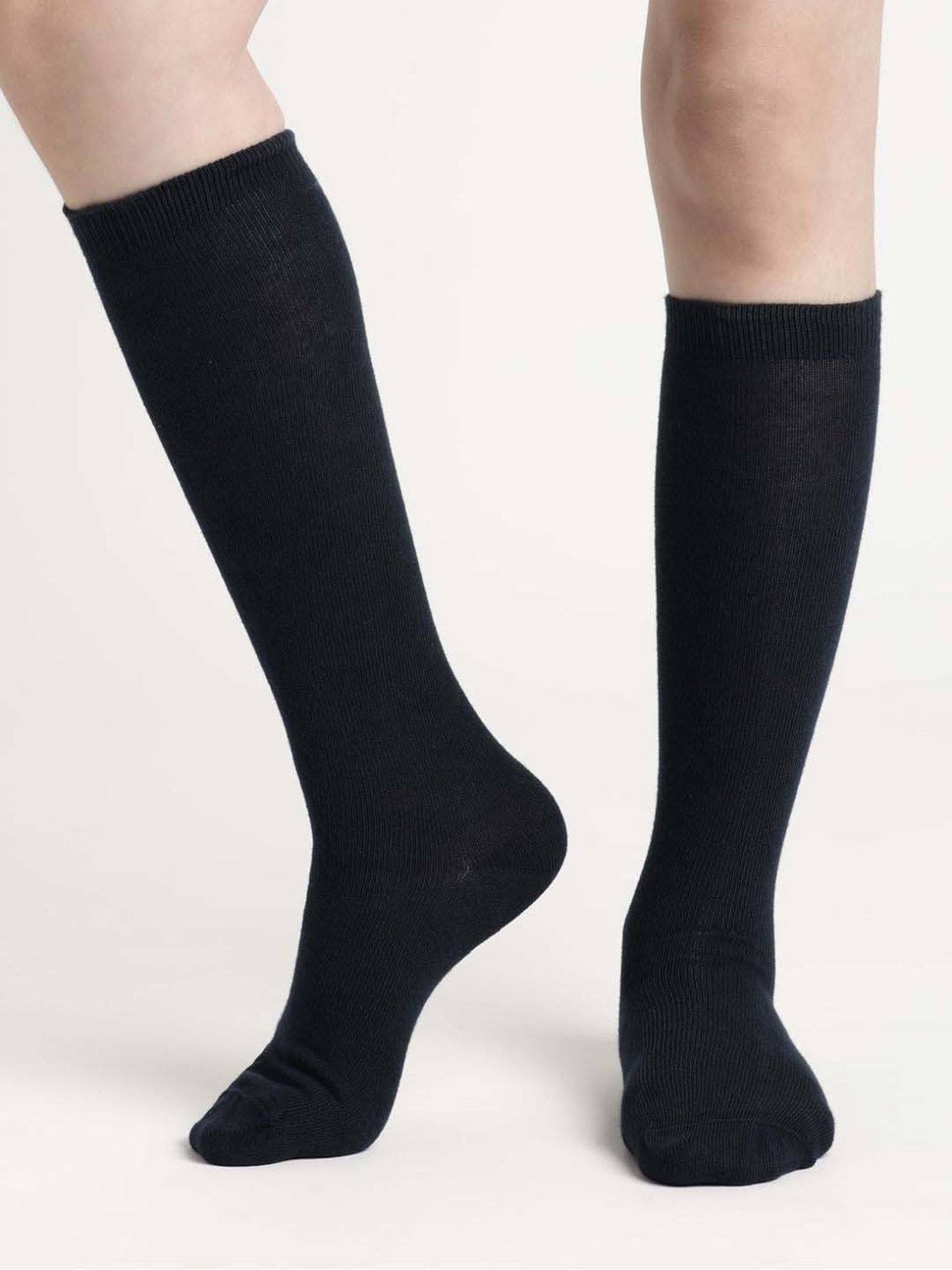 Bonjour Kids Black Regular Fit School Socks - Pair of 5