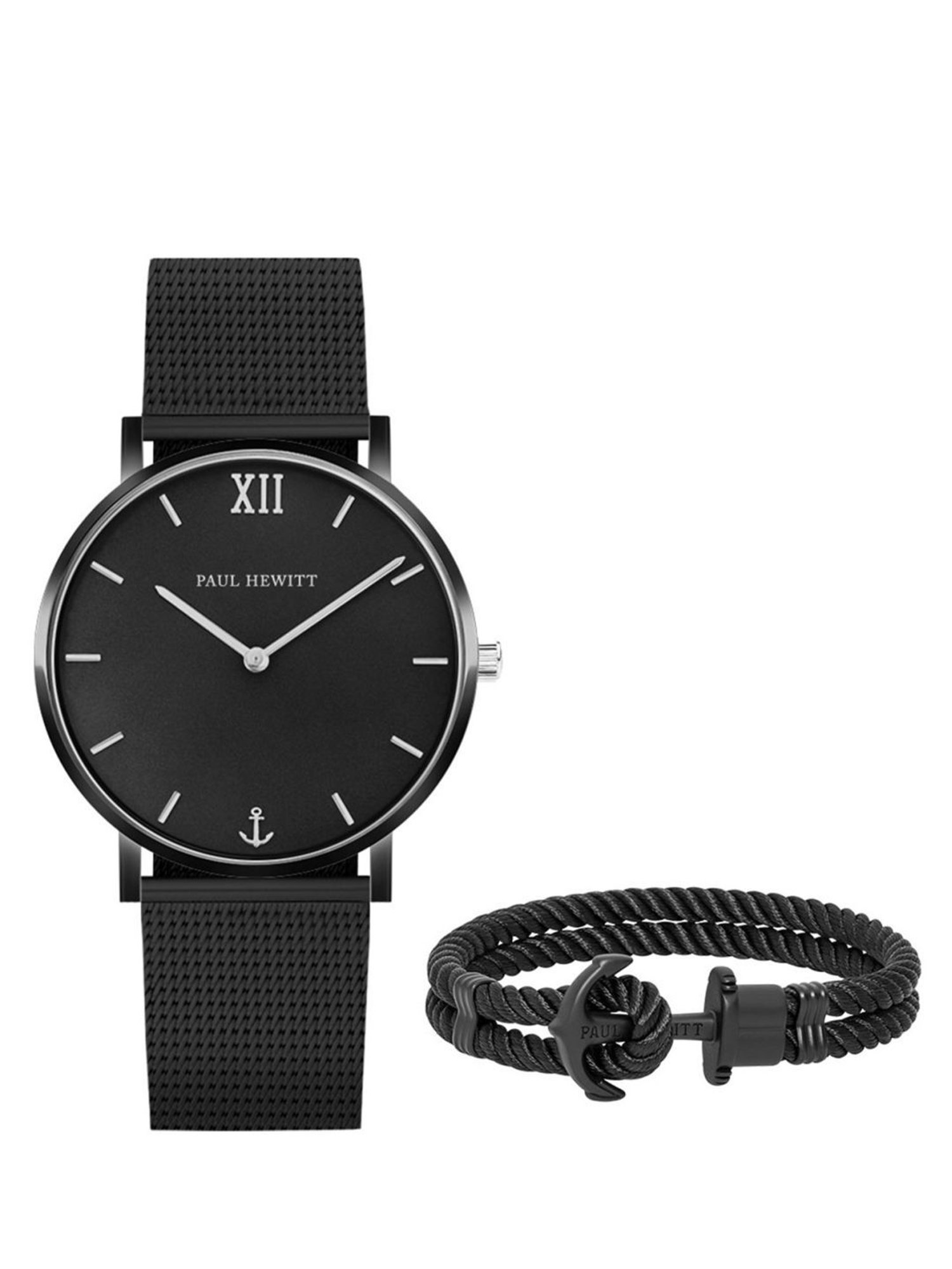 Paul Hewitt PH-PM-4-L Perfect Match 24h Indicator Watch With Bracelet for Men