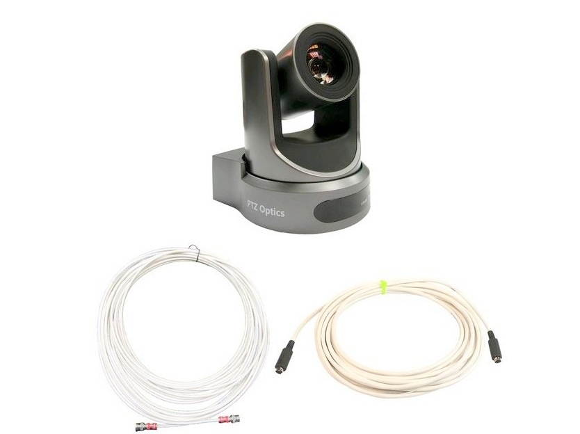 ptzoptics20xsdi gen2 ptz ip streaming camera with simultaneous hdmi and 3gsdi outputs  gray