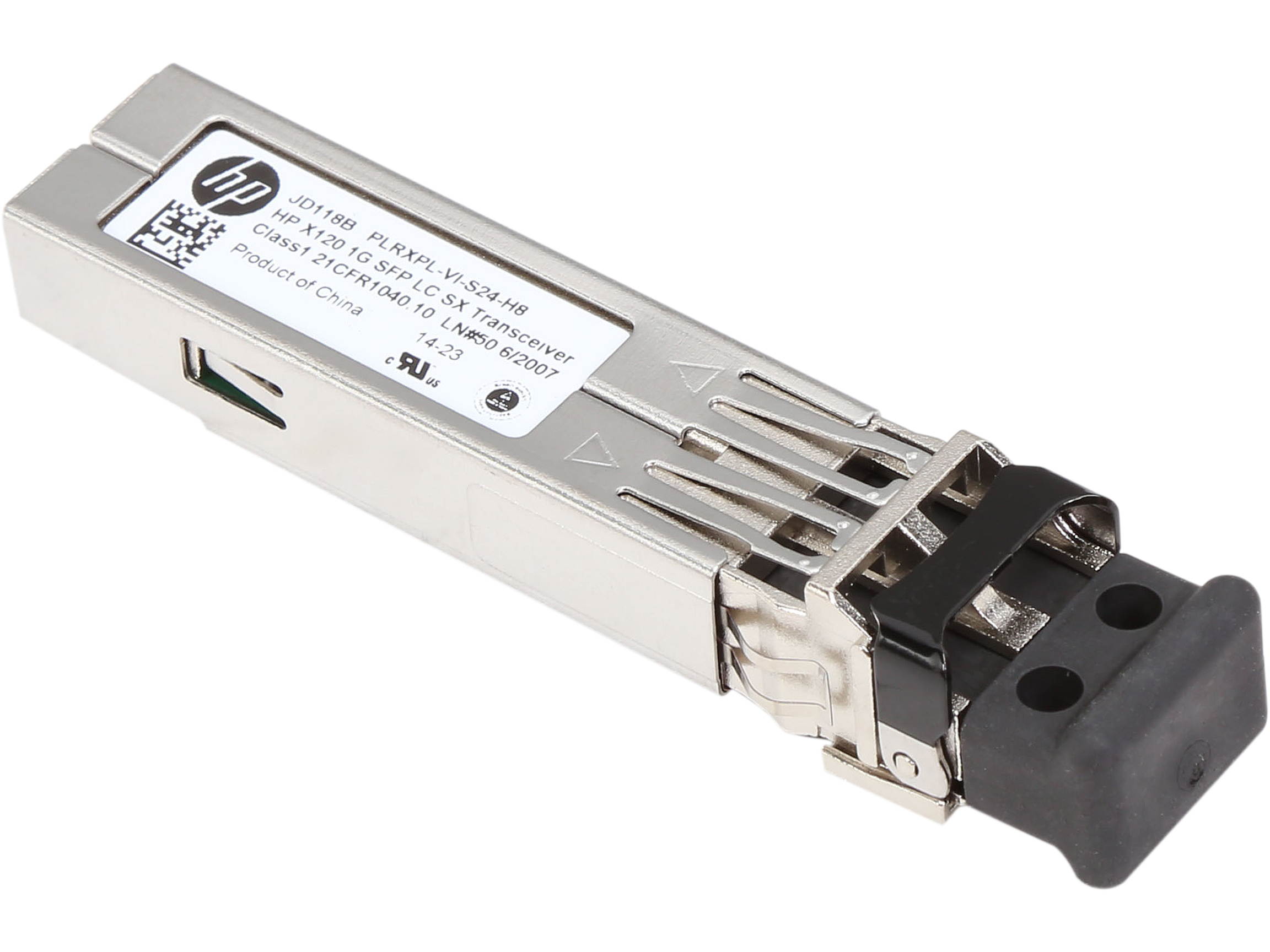 HPE JD118B X120 1G SFP LC SX Transceiver