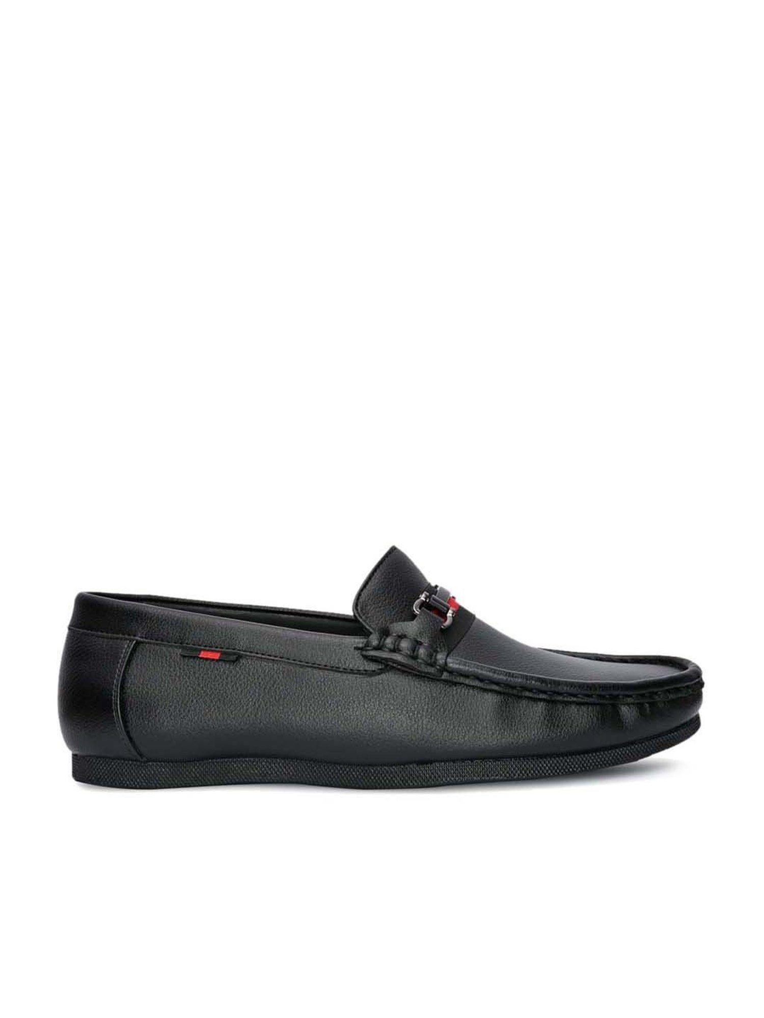 Hydes N Hues Men's Ink Black Casual Loafers