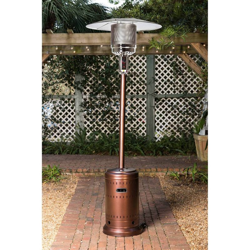 Patio Heater Aged Chestnut Finish - Fire Sense