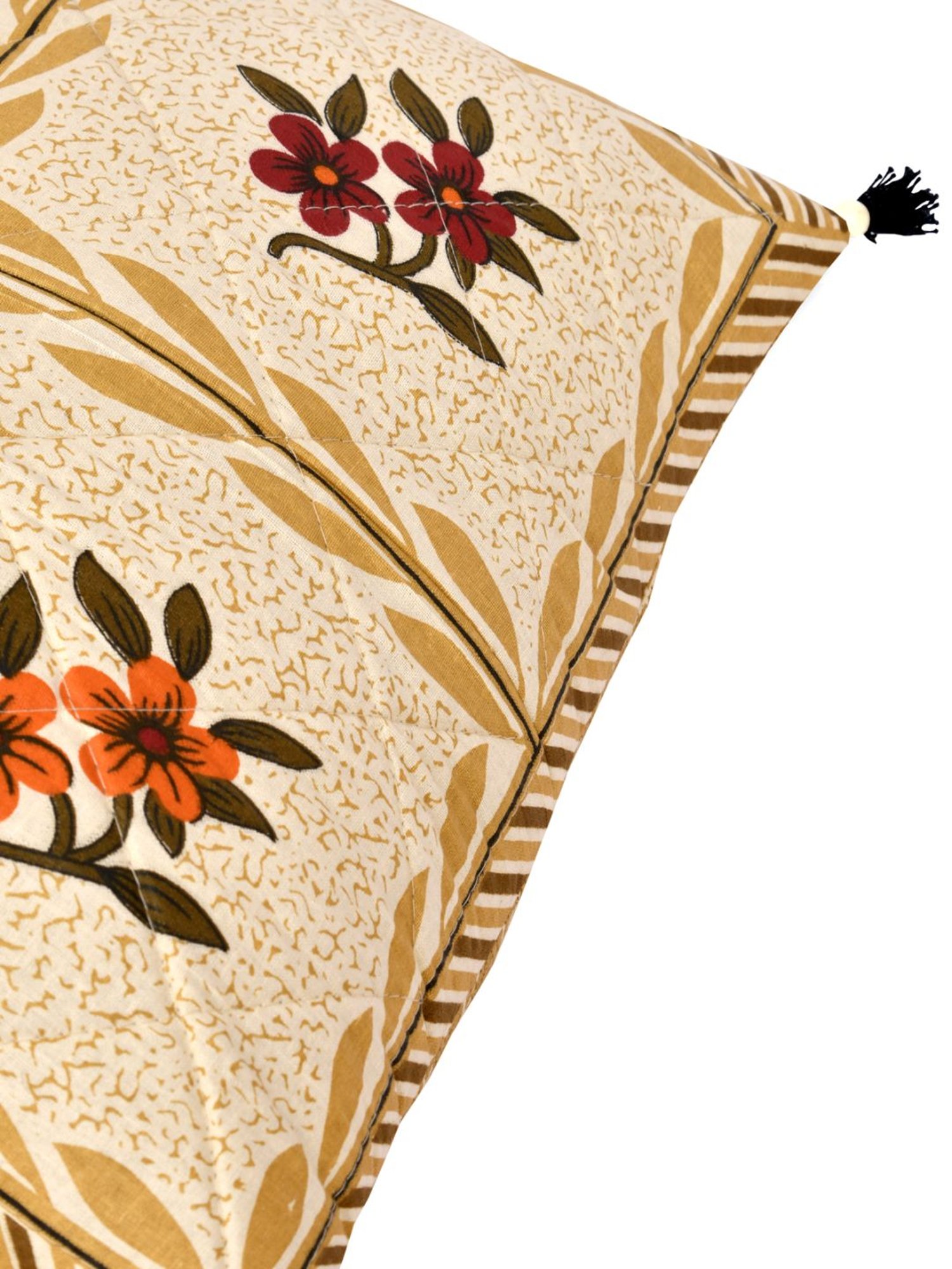 Living Roots Multicolor Cotton Cushion Covers - Set of 5