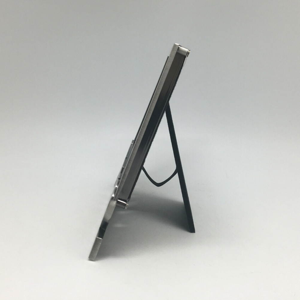 Heart Shaped I Love Dad Metal Picture Photo Frame for Father's Day Gift (Inner Frame Size 4*3.5cm)