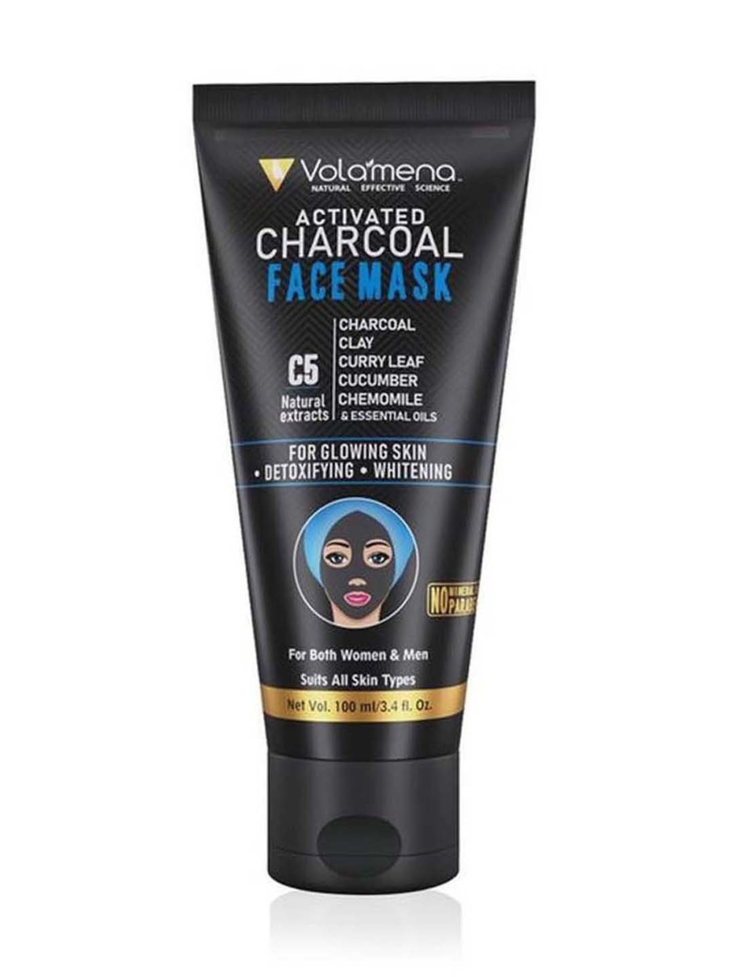 Volamena Activated C5 Face Mask - 100 ml