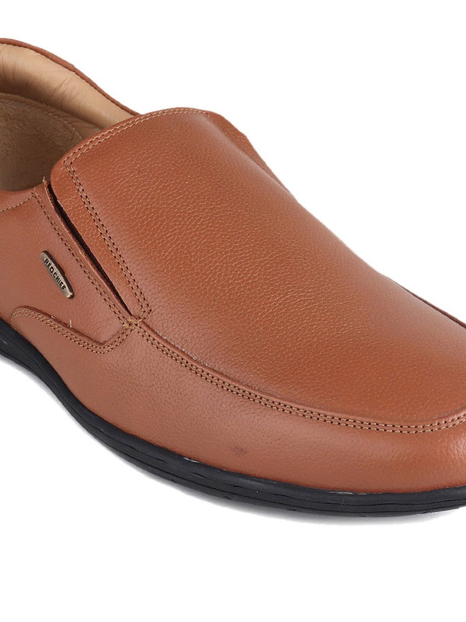 Red Chief Men's Tan Formal Loafers