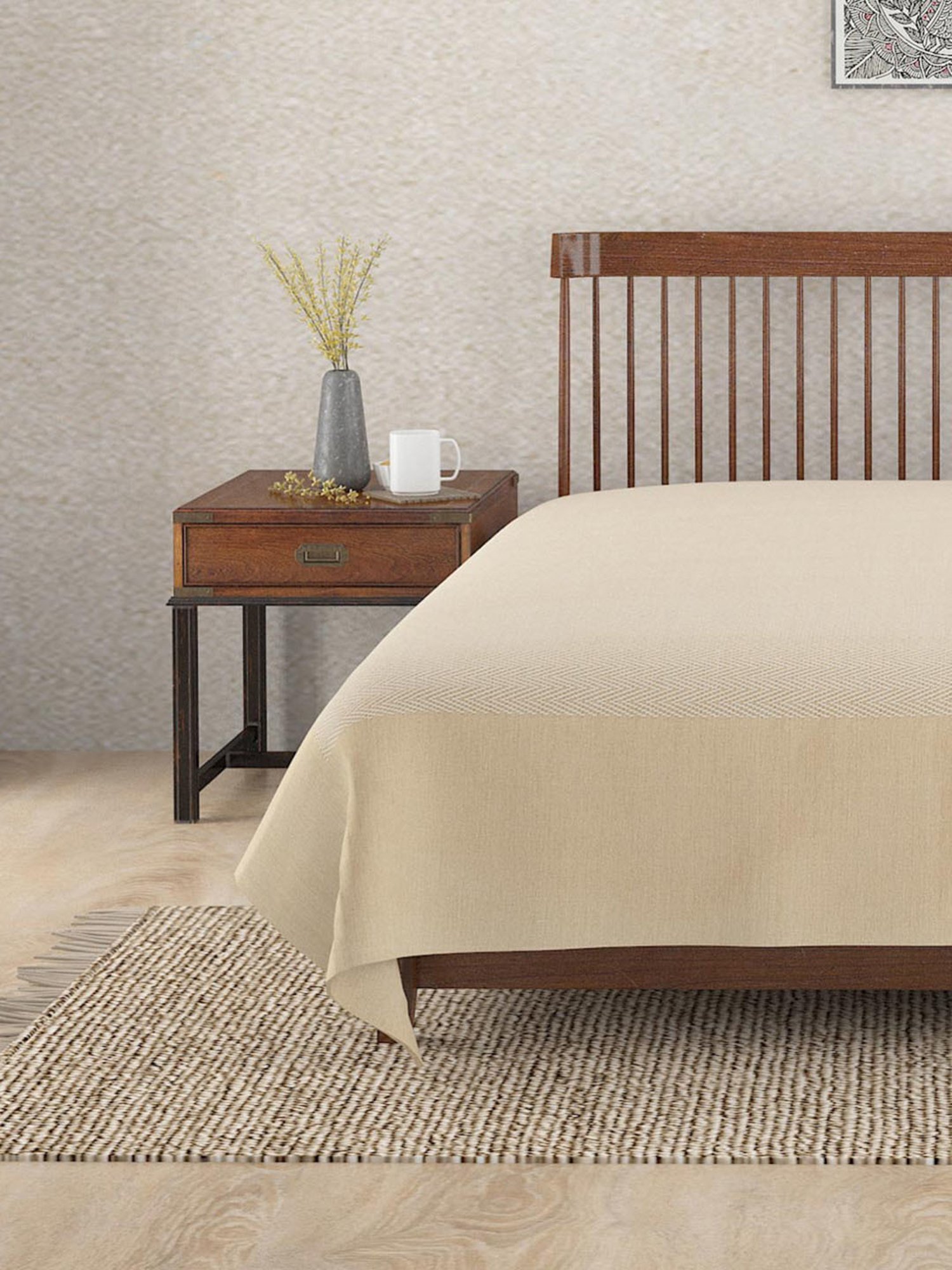 DDECOR Live beautiful Embroidery Baroque Metallic Grey 210 TC Cotton Comforters - Set of 3