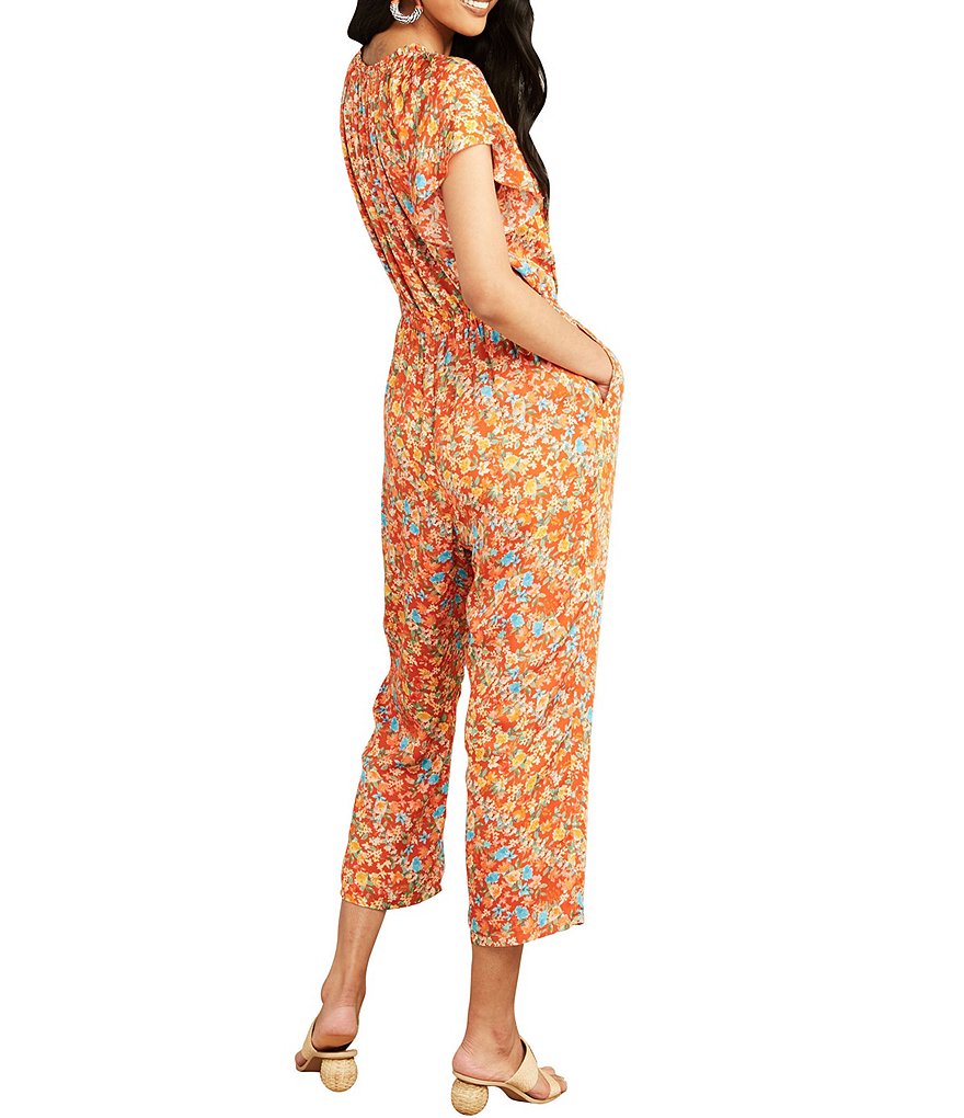 A Loves A Paper Bag Waist Romper