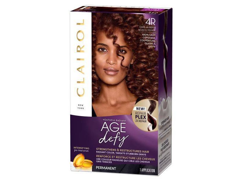 Clairol Nice'N Easy Age Defy Expert Hair Color - 4R Dark Auburn - 1 kit