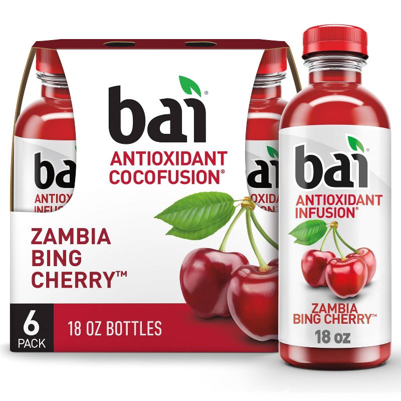 Bai Bing Cherry Flavored Water - 6pk/18 fl oz Bottles