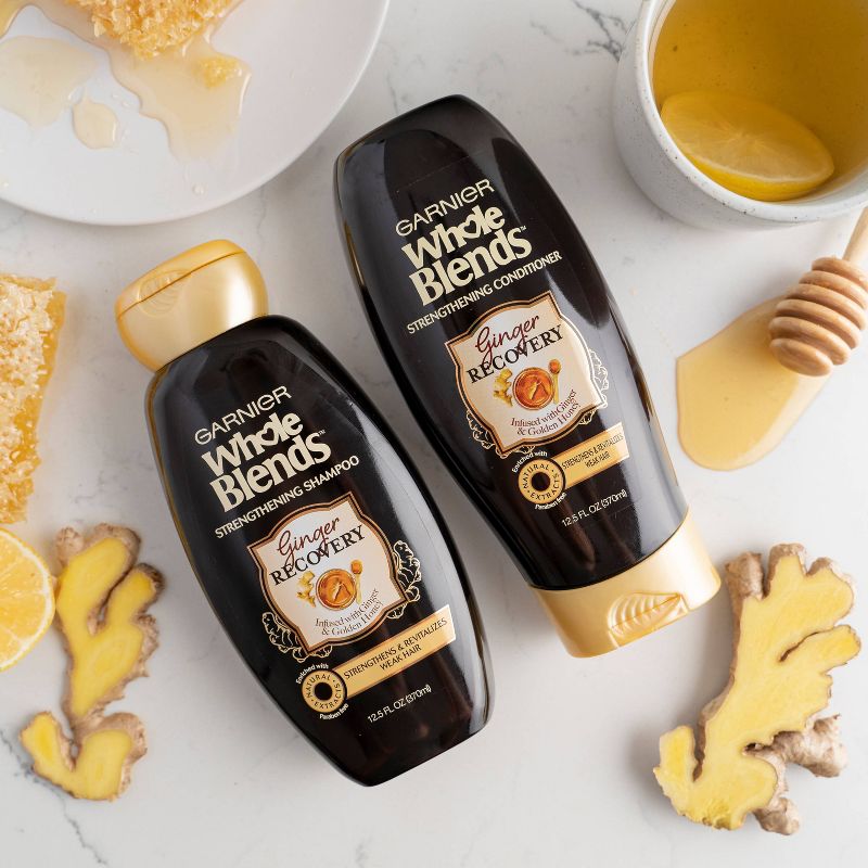 Garnier Whole Blends Ginger Recovery Strengthening Conditioner - 12.5 fl oz