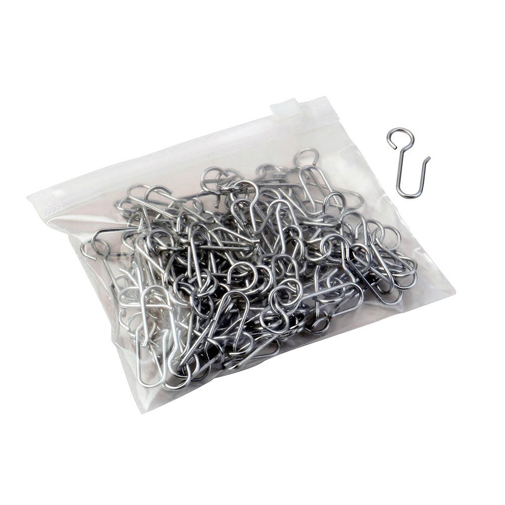 120Pcs Simple Creative Convenient Durable Curtain Hooks Household Curtain Rings for Home