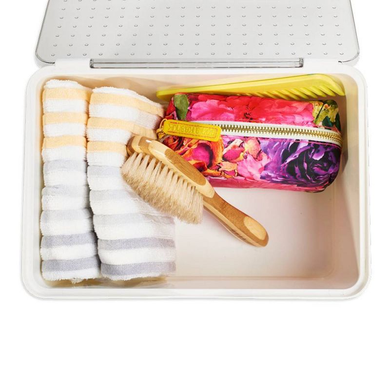 Household Essentials Banana Leaf Toilet Tissue Roll Holder Natural