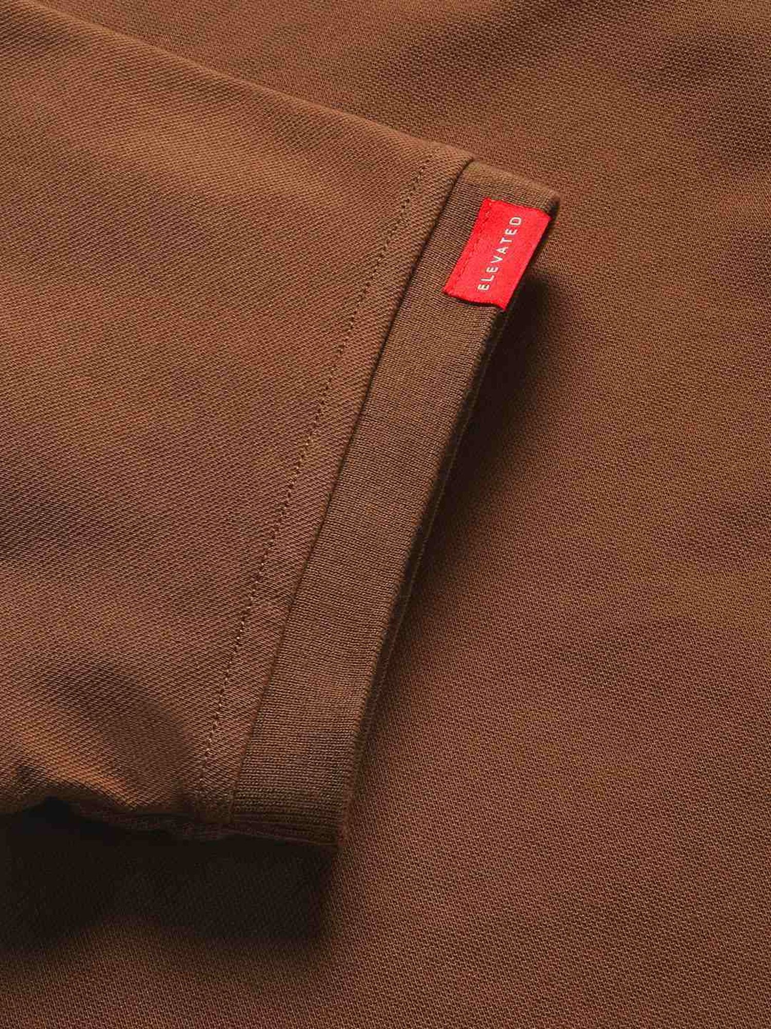 The Bear House Brown Slim Fit Polo T-Shirt