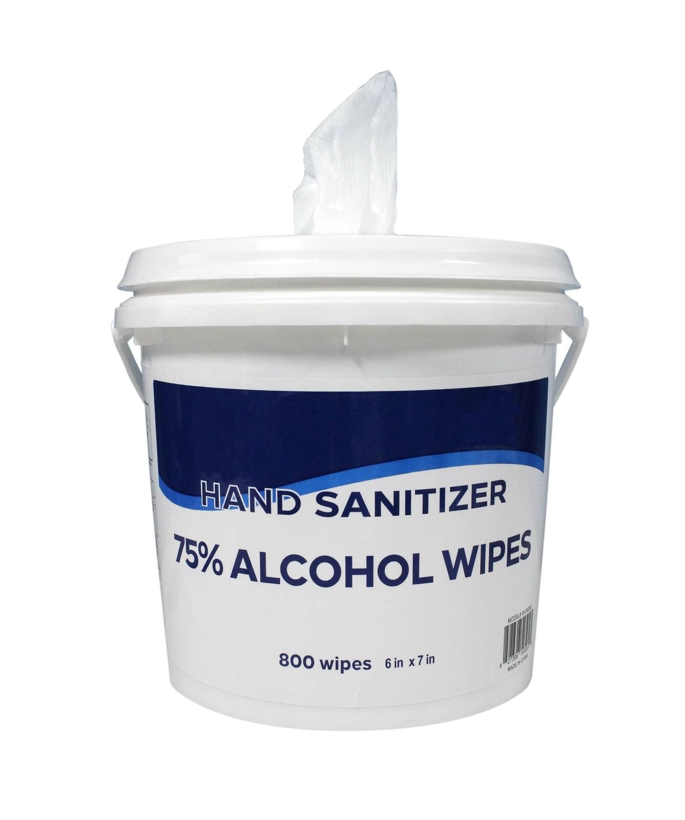 Advanced 75% Alcohol Sanitizing Wipes, Refillable Dispenser 800 Count