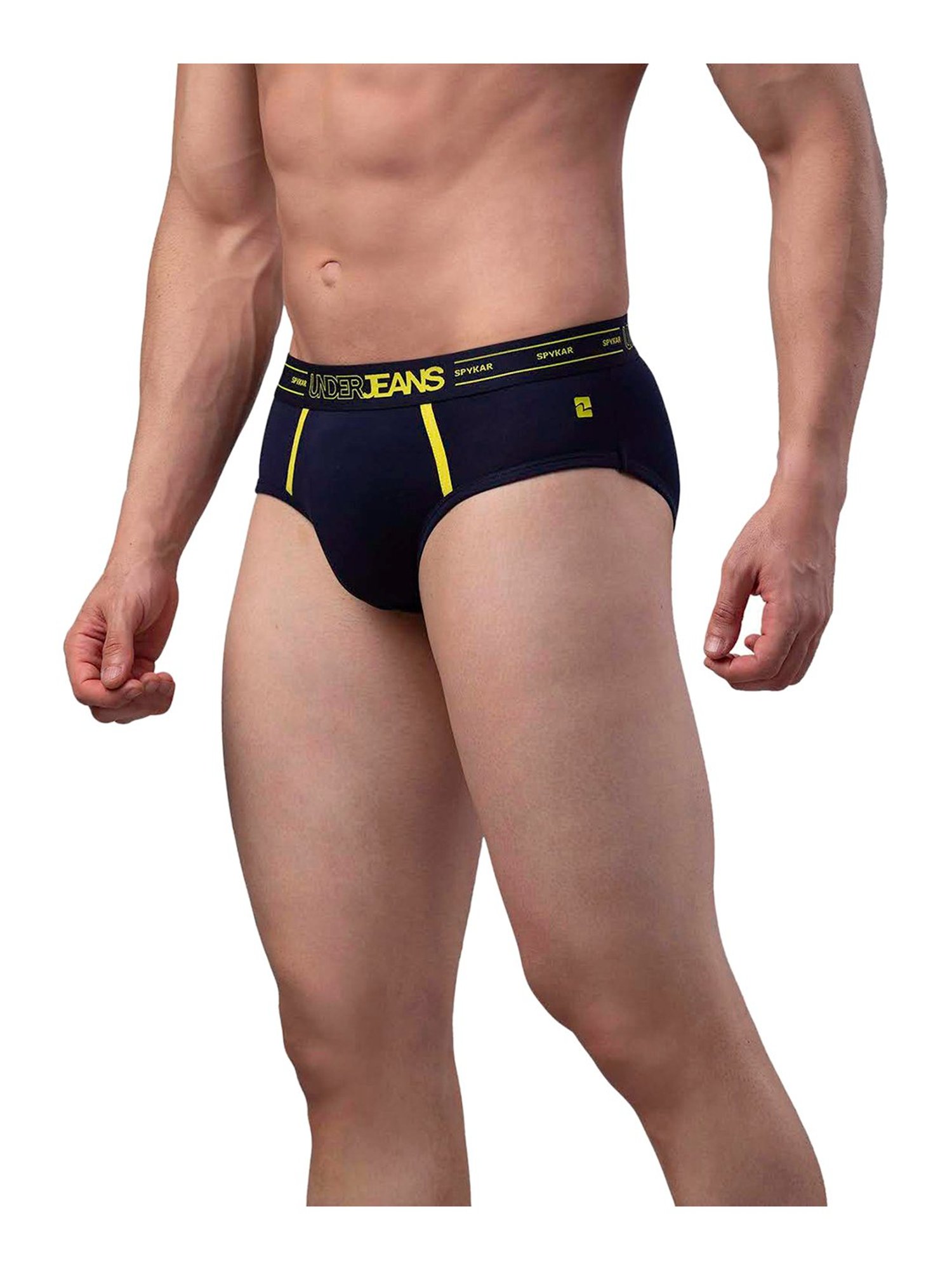 UnderJeans by Spykar Navy Briefs