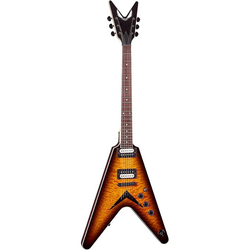 Dean VX Quilt Maple Electric Guitar Transparent Brazilia